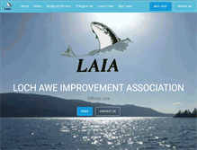 Tablet Screenshot of lochawe.net